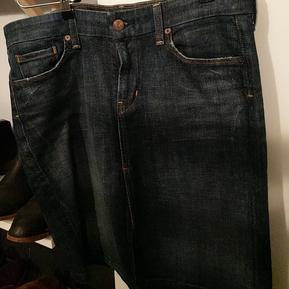 Citizens of Humanity jean skirt